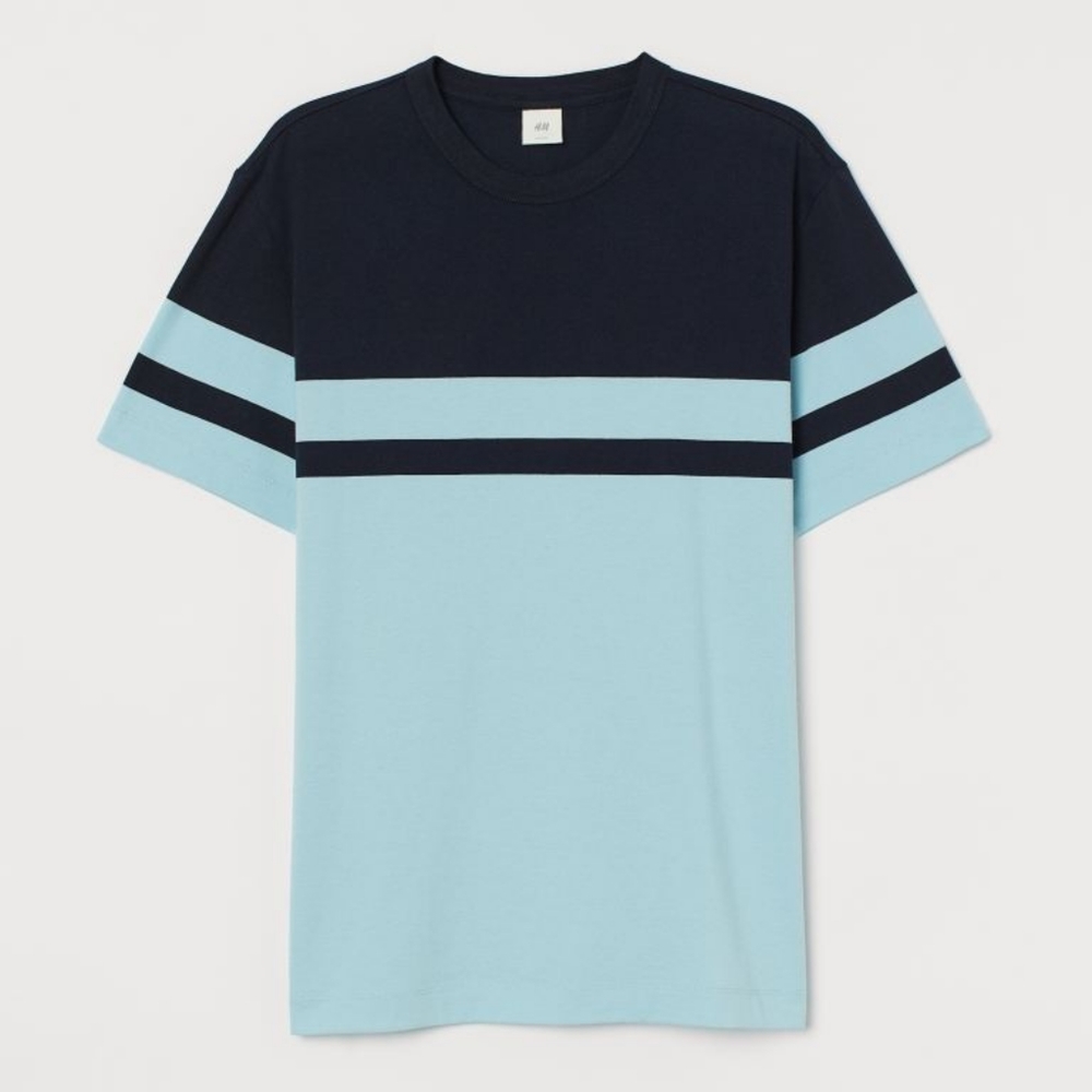 Color block striped tshirt